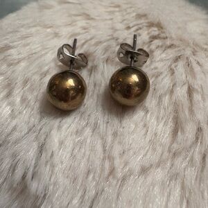 7pc Elegant Gold Earrings and Studs